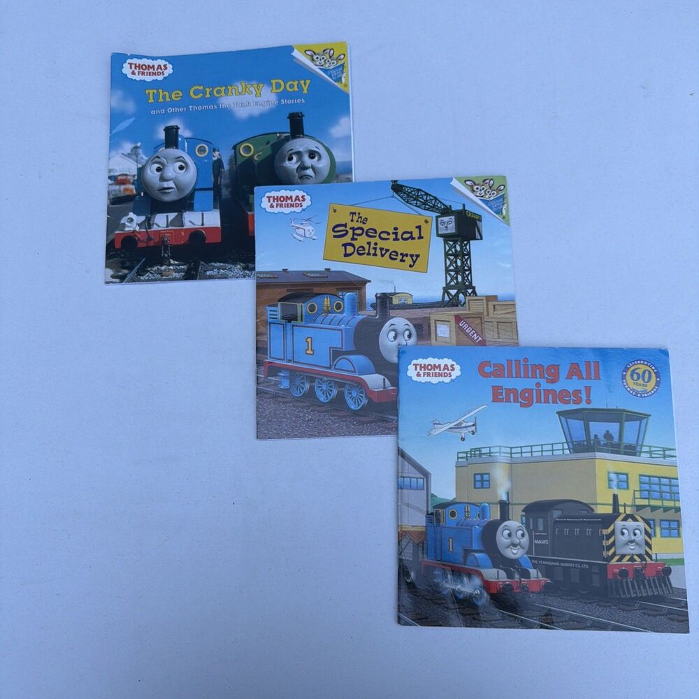 Thomas And Friends; Lot Of 3 Books